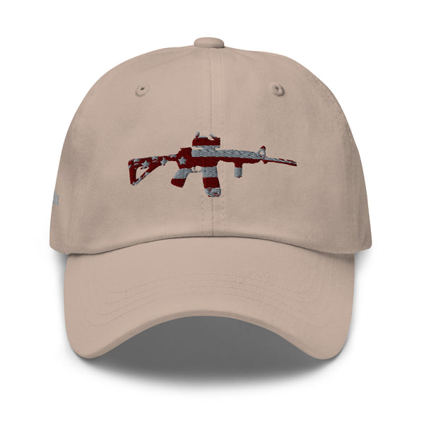 Patriotic Rifle Ballcap
