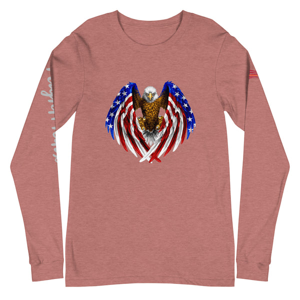 'Patriotic Eagle' Long Sleeve Tee
