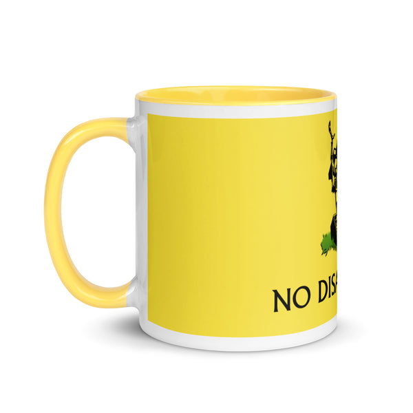 'No Disassemble' Mug with Color Inside