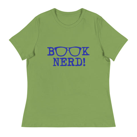'Book Nerd' Women's Relaxed T-Shirt