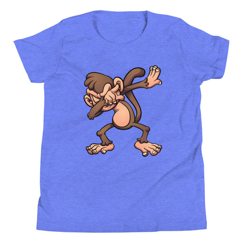 'Dabbing Monkey' Youth Short Sleeve T-Shirt