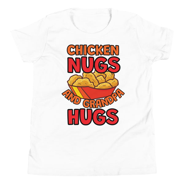 'Grandpa Hugs' Youth Short Sleeve T-Shirt