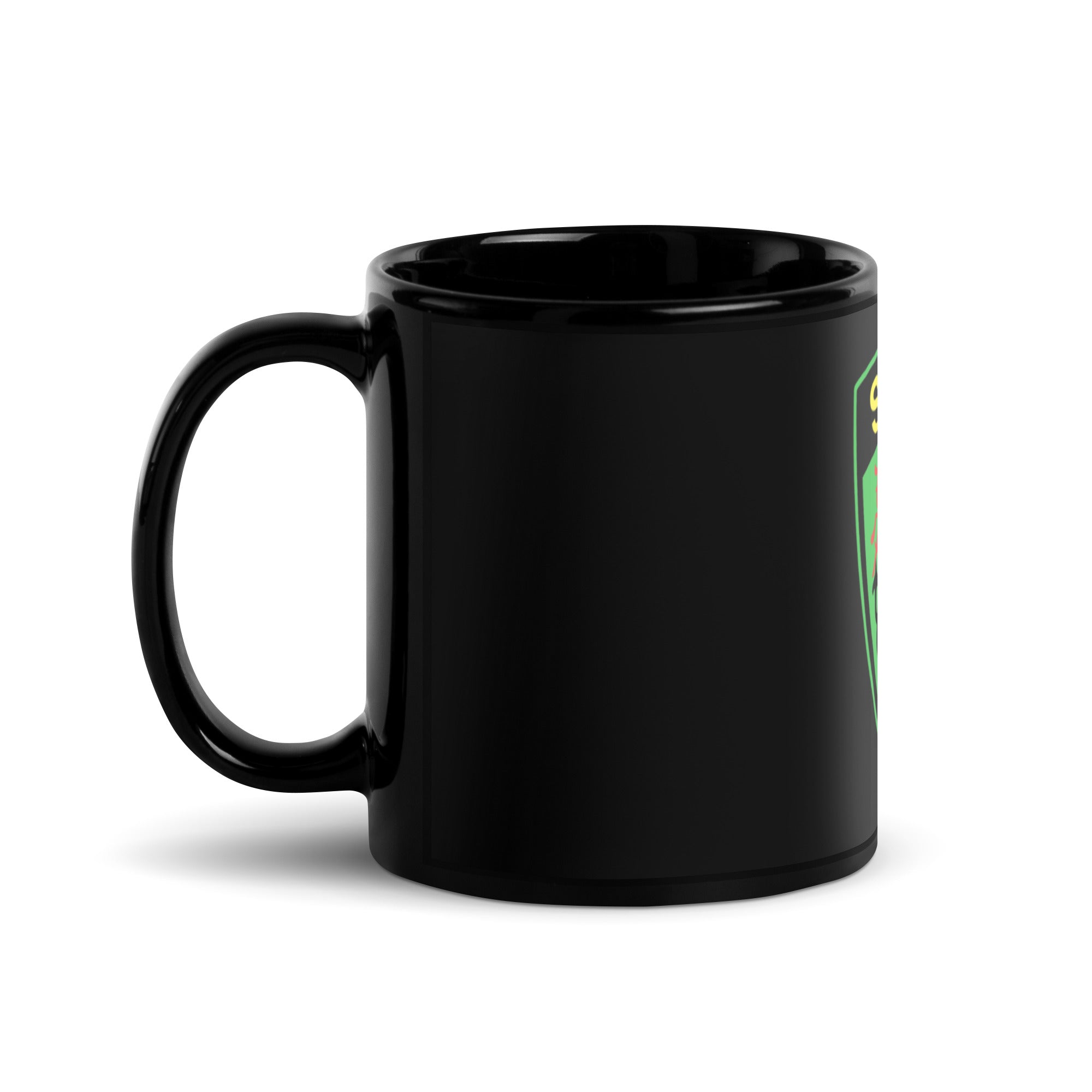 'SERE' Black Glossy Mug