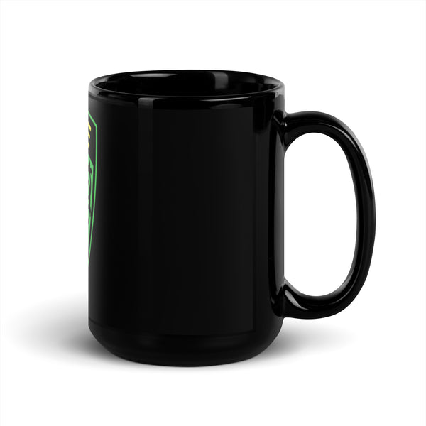 'SERE' Black Glossy Mug