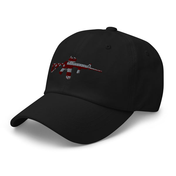 Patriotic Rifle Ballcap