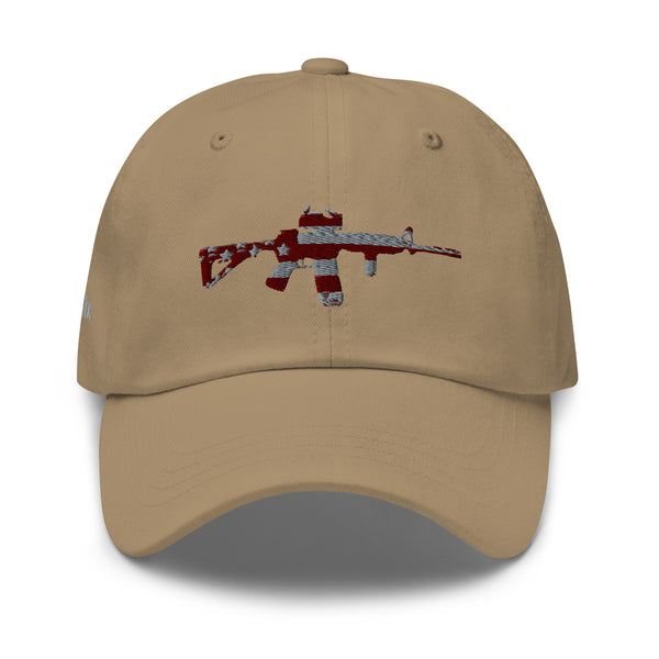 Patriotic Rifle Ballcap