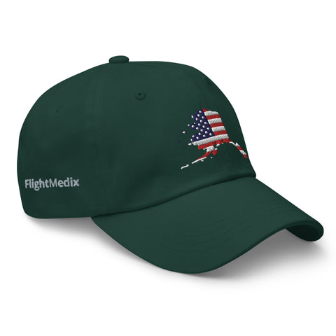 Alaska Patriotic Ballcap