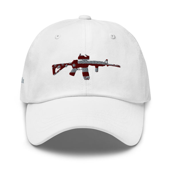 Patriotic Rifle Ballcap