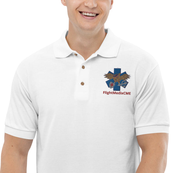 FlightMedix Embroidered Polo Shirt