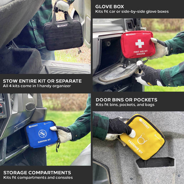 QUADKIT ATV Emergency Kit (106 Essential Items)