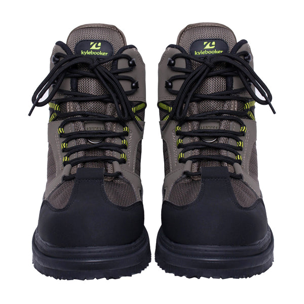 Kylebooker Fly Fishing RUBBER SOLE Wading Boots