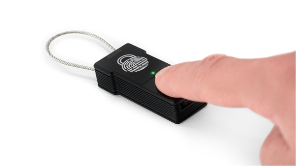 Battery Powered Biometric Finger Pad Lock
