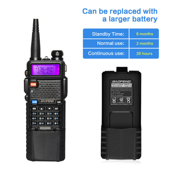 VHF UHF UV-5R Two-way Radio