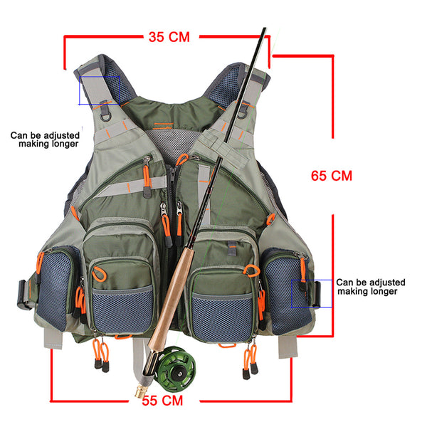 Rugged Fly Fishing Vest