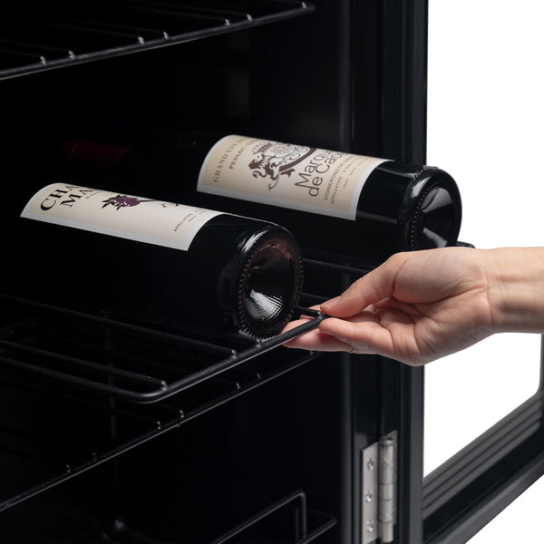 24-Bottle Wine Chiller with Digital Temperature Control & UV-Protection