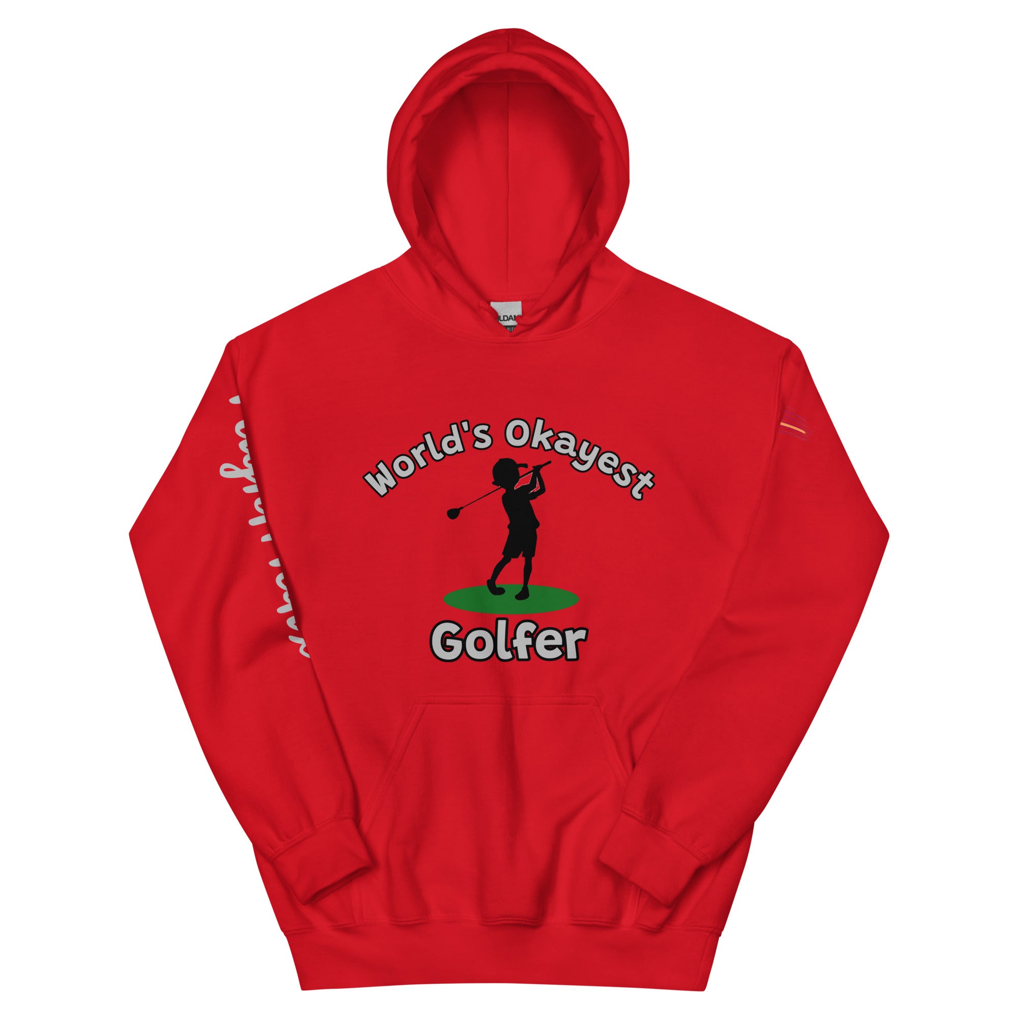 'Okayest Golfer' Unisex Hoodie