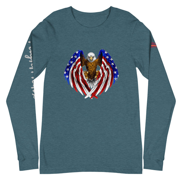 'Patriotic Eagle' Long Sleeve Tee