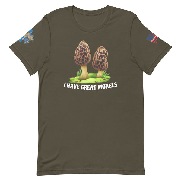 'Great Morels' t-shirt