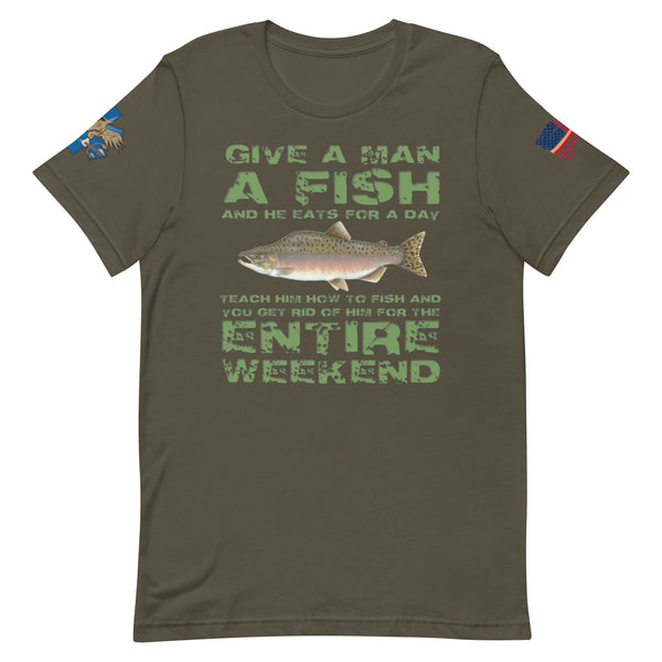 'Fishing' t-shirt