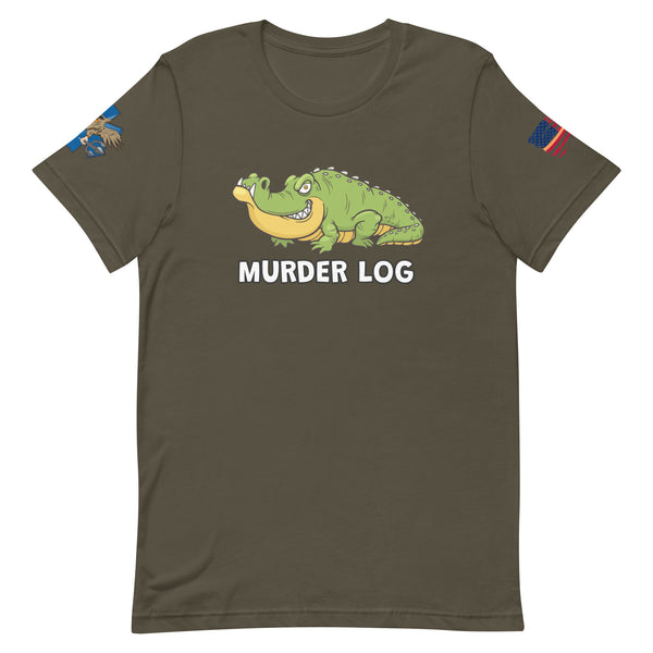 'Murder Log' t-shirt