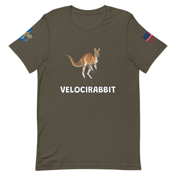 'Velocirabbit' t-shirt