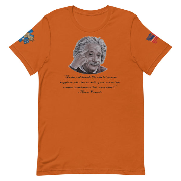 'Einstein and Happiness' t-shirt