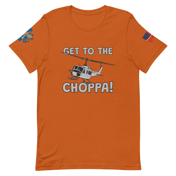 'Get To The Choppa!' t-shirt