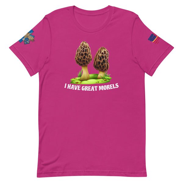 'Great Morels' t-shirt