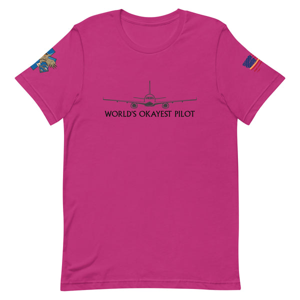 'Okayest Pilot' t-shirt