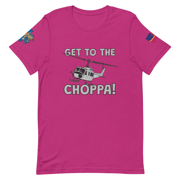 'Get To The Choppa!' t-shirt