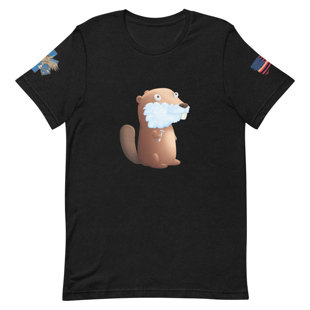 'Shaving Beaver' t-shirt