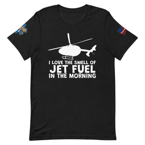 'Jet Fuel In The Morning' t-shirt