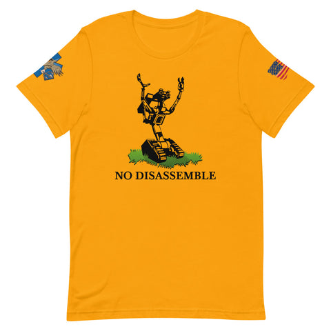 'No Disassemble' t-shirt