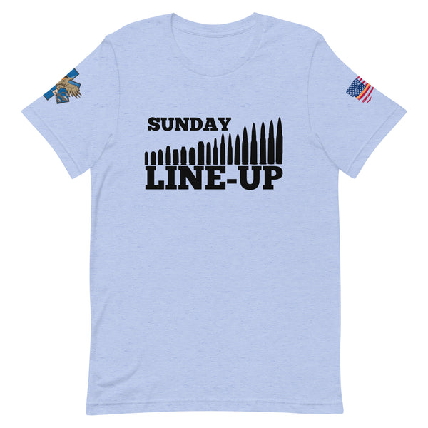'Sunday Line-up'  t-shirt