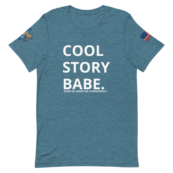 'Cool Story babe' t-shirt