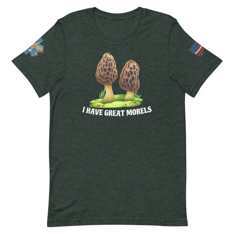 'Great Morels' t-shirt