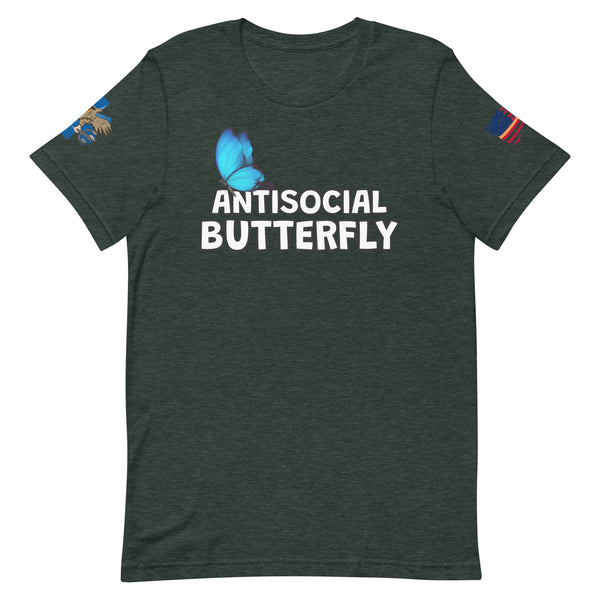 'Anti-Social Butterfly' t-shirt