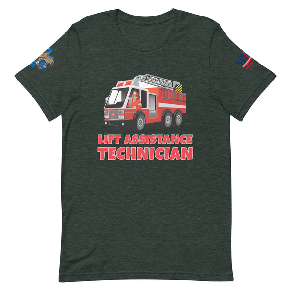 'Lift Assistance Technician' t-shirt