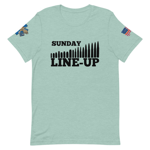 'Sunday Line-up'  t-shirt