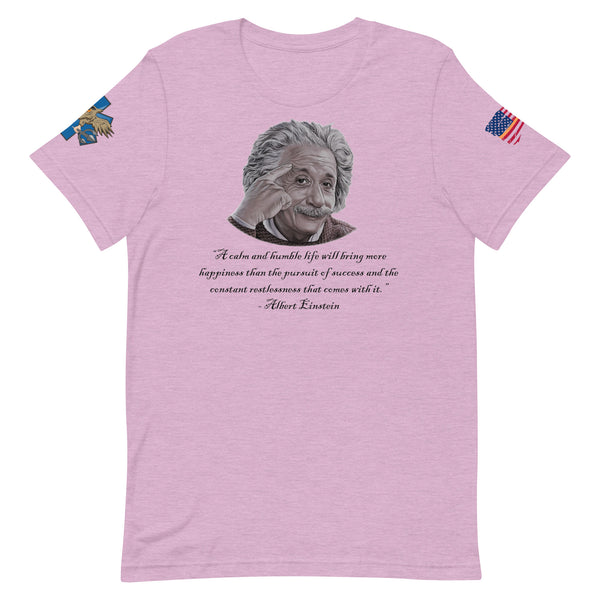 'Einstein and Happiness' t-shirt