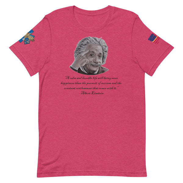 'Einstein and Happiness' t-shirt