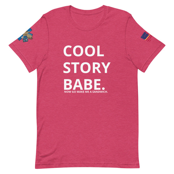 'Cool Story babe' t-shirt