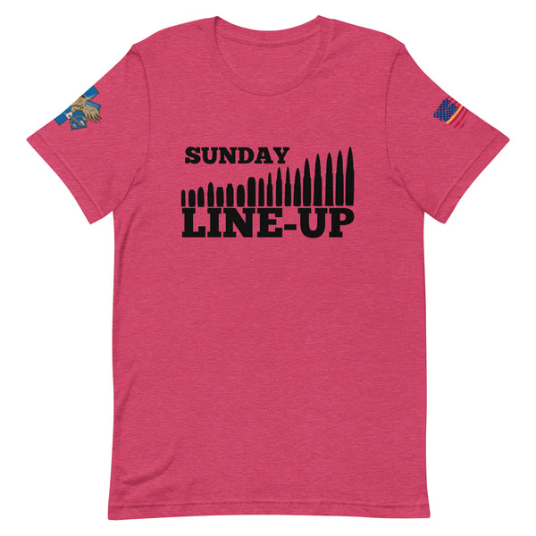 'Sunday Line-up'  t-shirt