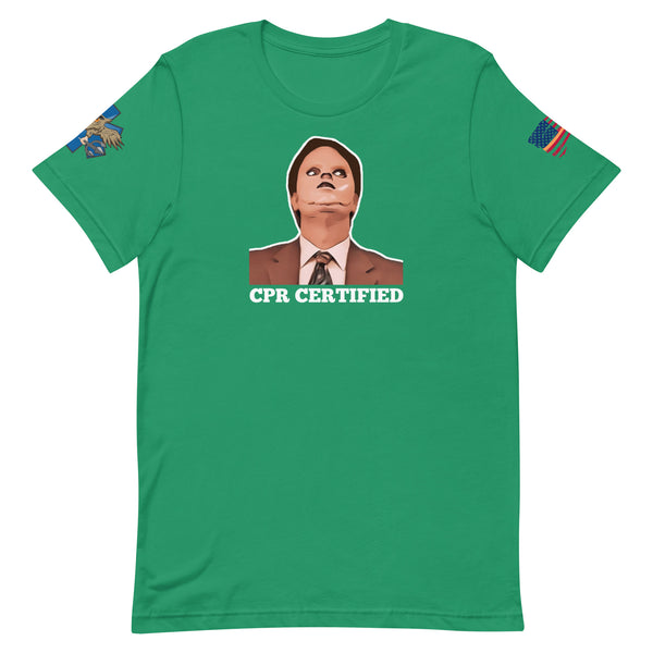 'CPR Certified' t-shirt