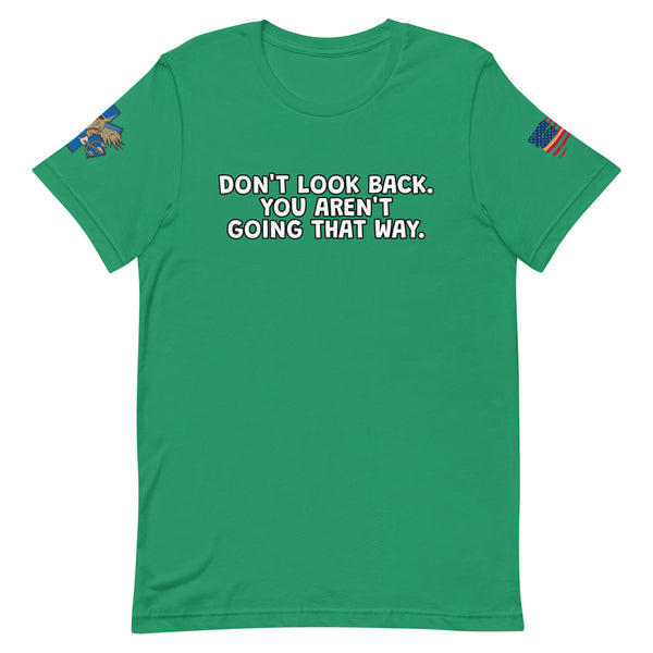 'Don't Look Back' t-shirt
