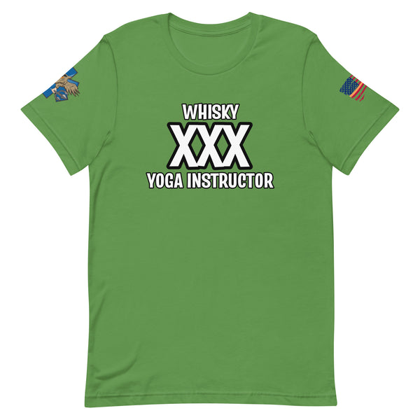 'Whisky Yoga Instructor' t-shirt