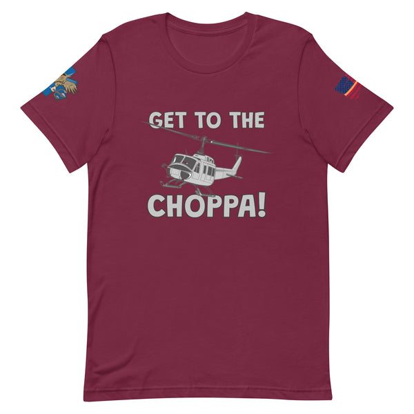 'Get To The Choppa!' t-shirt