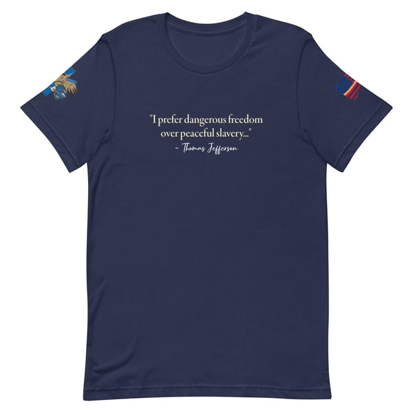 'Dangerous Freedom' t-shirt