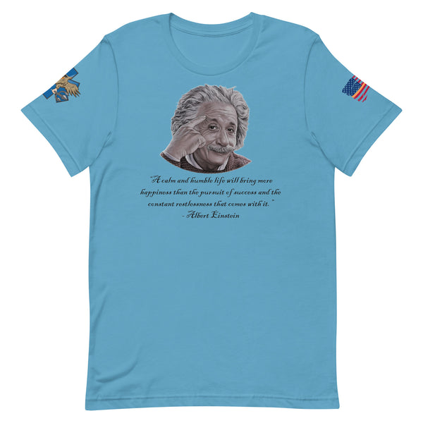 'Einstein and Happiness' t-shirt