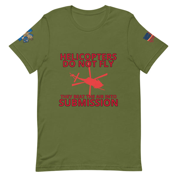 'Helicopters Don't Fly' t-shirt